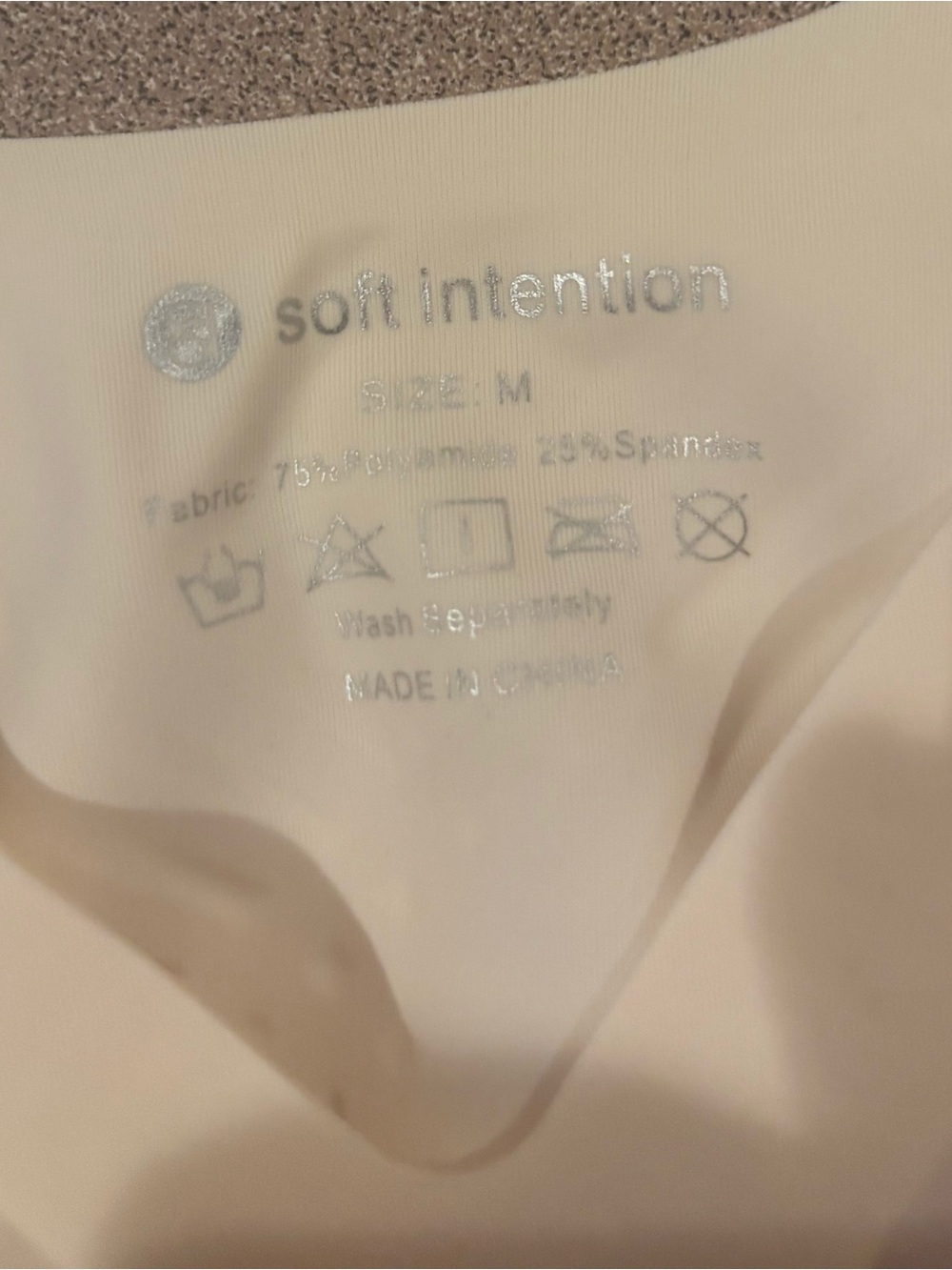 Soft Intentions Seamless Comfort Wireless Bra - Beige and Cream - Picture 2 of 7